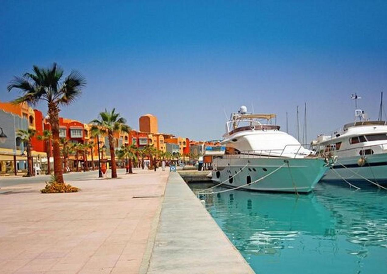 Moon - Apartment With Swimming Pool And Bbq Terrace In Center City Hrg Hurghada Exterior photo